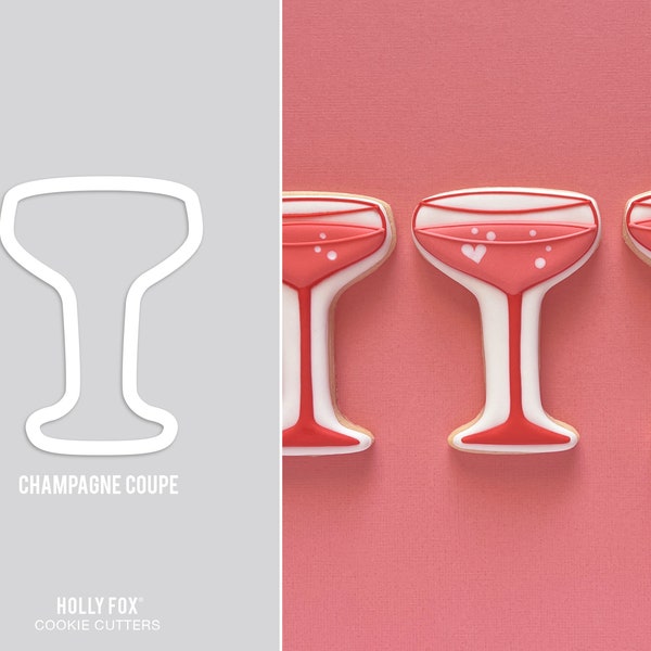 Champagne Coupe Cookie Cutter