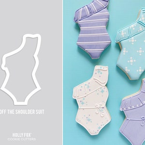 Weg von der Schulter-Badeanzug-Ausstechform