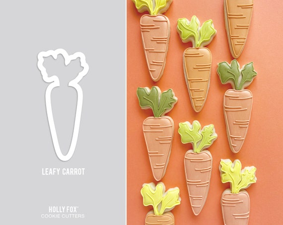 Leafy Carrot Cookie Cutter