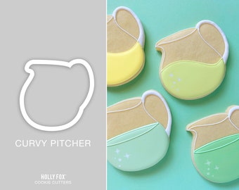 Curvy Pitcher Cookie Cutter