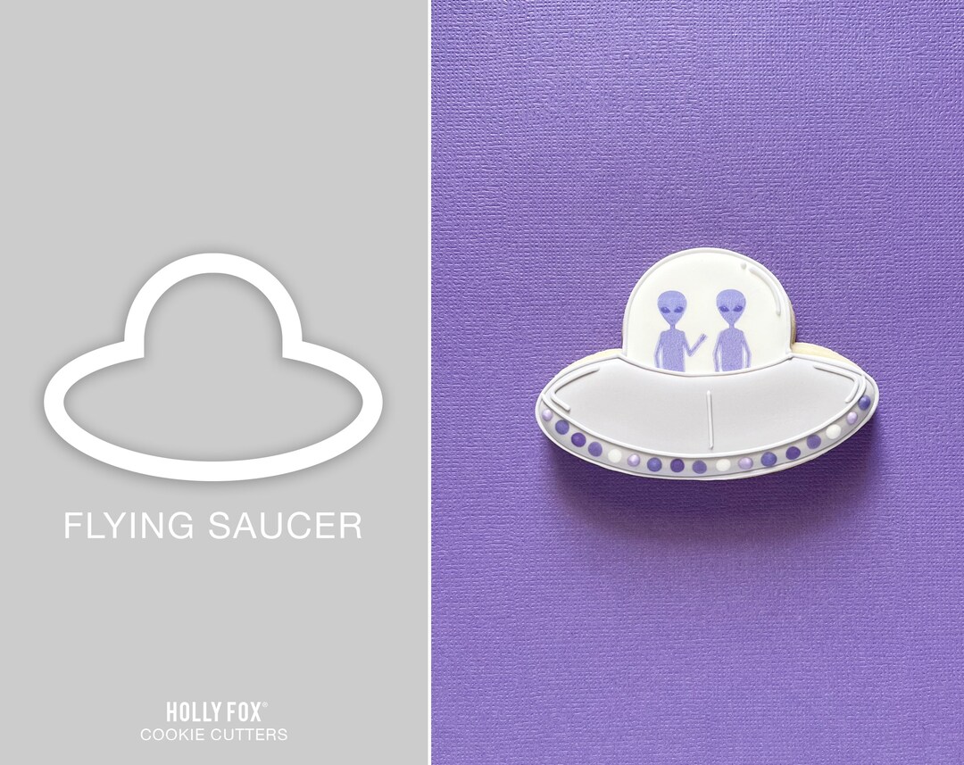 Flying Saucer Cookie Cutter Etsy