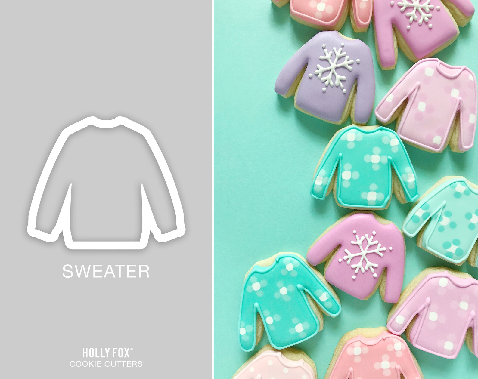 Sweater Cookie Cutter Etsy