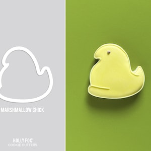 Marshmallow Chick Cookie Cutter