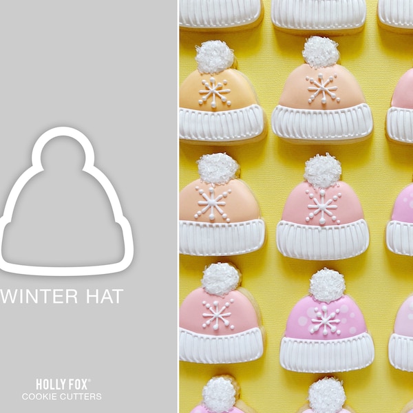 Winter Hat Cookie Cutter