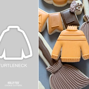 Turtleneck Sweater Cookie Cutter