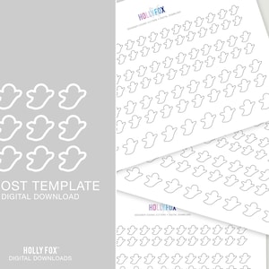 Ghost Template • INSTANT DIGITAL DOWNLOAD