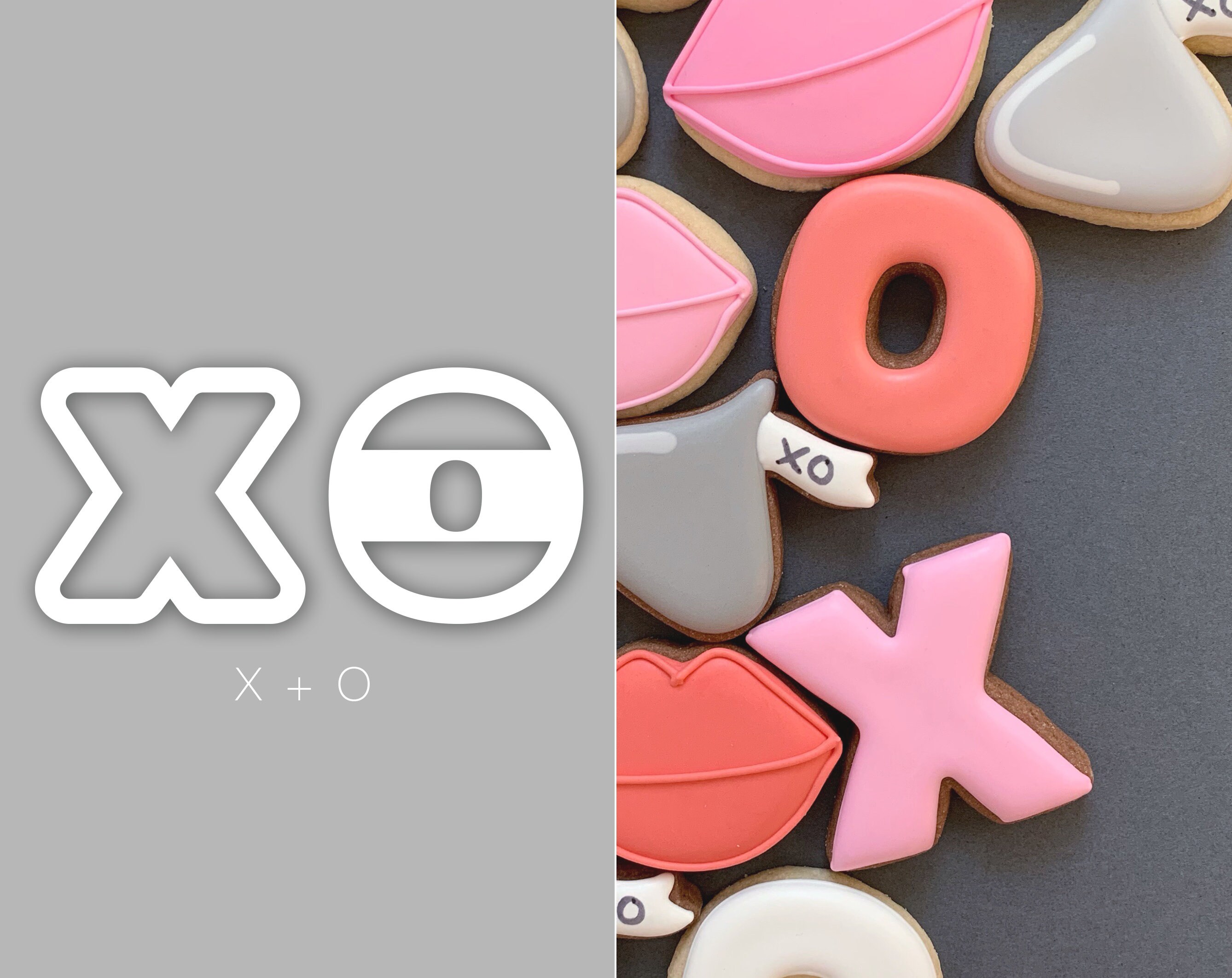 X + O Cookie Cutters - Set of 2!