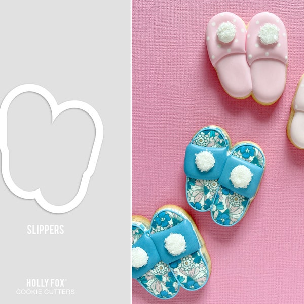 NEW! Slippers Cookie Cutter