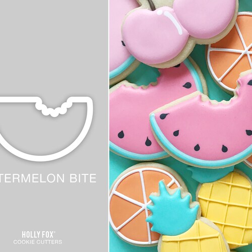 Watermelon With Bite Cookie Cutter Etsy