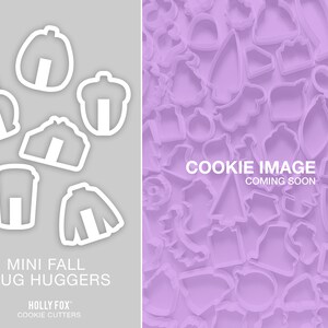 Fall Mini Mug Hugger Cookie Cutters - Set of 6!