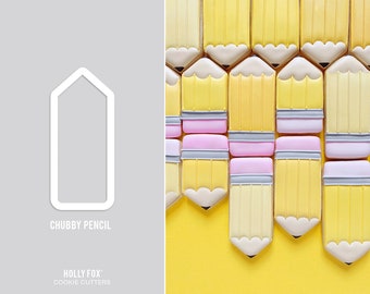 Chubby Pencil Cookie Cutter