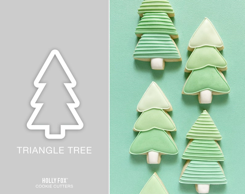 Triangle Tree Cookie Cutter image 1