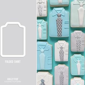 Folded Shirt Cookie Cutter