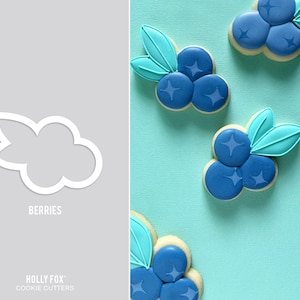 Berries, Blueberry Cookie Cutter