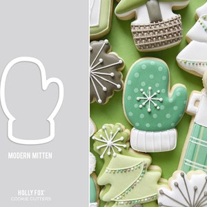Modern Mitten Cookie Cutter