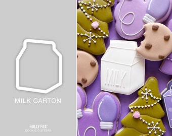 Milk Carton Cookie Cutter