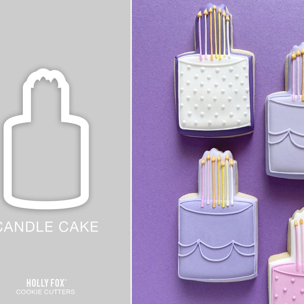 Candle Cake Cookie Cutter