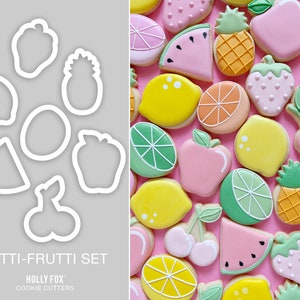 Tutti-Frutti Cookie Cutters - Set of 7