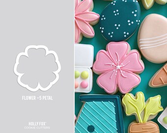 Flower- 5 Petal Cookie Cutter