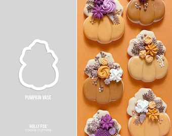 Pumpkin Vase Cookie Cutter