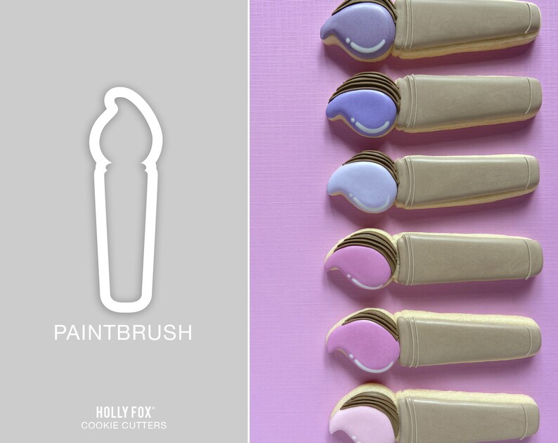 Paintbrush Cookie Cutter image 1