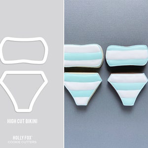Trägerlose Bikini Ausstechformen - 2er Set!