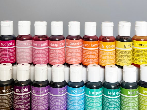 Food Color Gel, Chefmaster Liqua-Gel - sets available