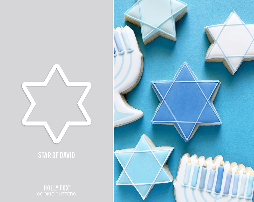 Star of David Cookie Cutter - Etsy