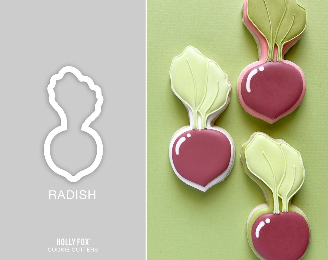 Radish Cookie Cutter Etsy