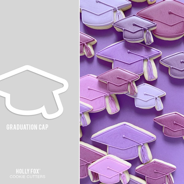 Graduation Cap Cookie Cutter