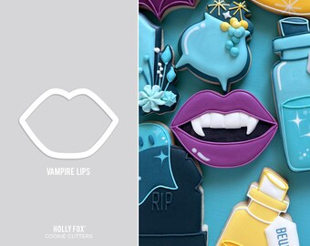 Vampire Lips Cookie Cutter