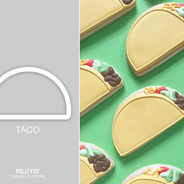 Taco, Wedge, Slice, Watermelon Cookie Cutter