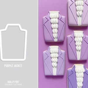 Purple Jacket Cookie Cutter