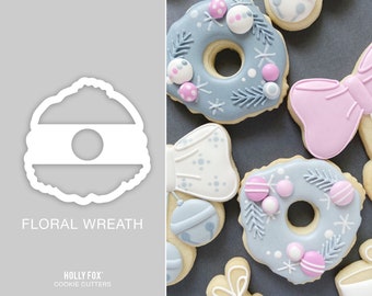 Floral Wreath Cookie Cutter