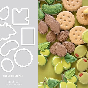Charcuterie, Snack Tray Cookie Cutters