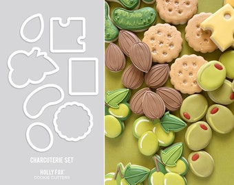 Charcuterie, Snack Tray Cookie Cutters