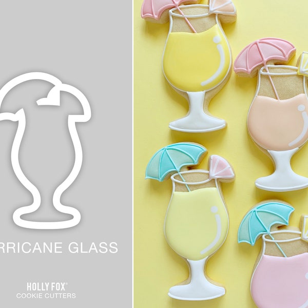 Hurricane Glass Cookie Cutter