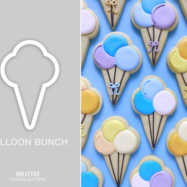 Balloon Bunch Cookie Cutter