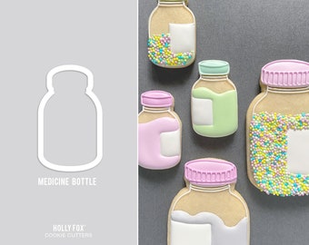 Medicine Bottle Cookie Cutter