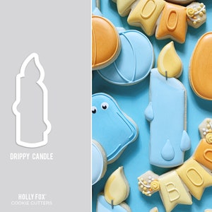 Drippy Candle Cookie Cutter