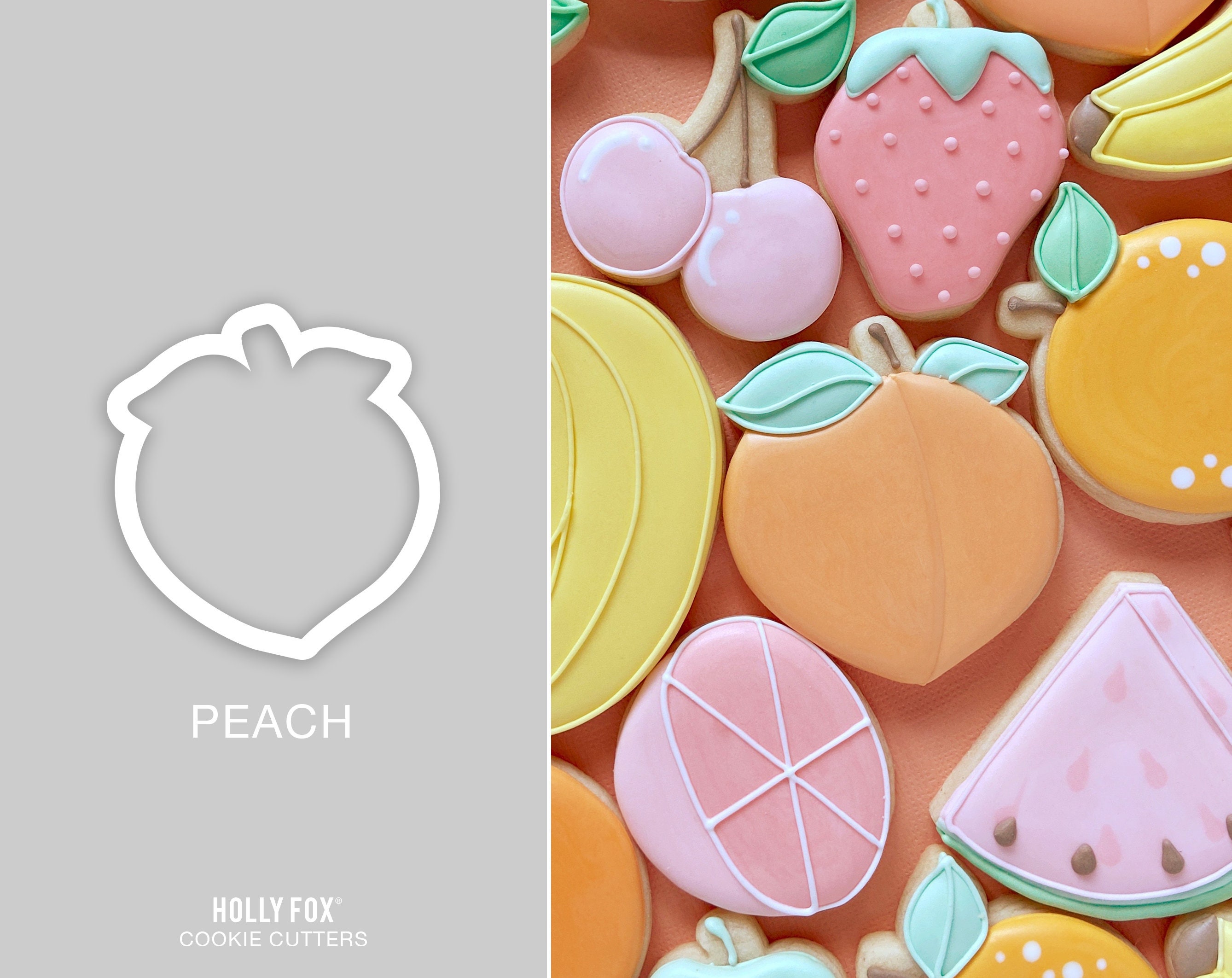 Peach Cookie Cutter