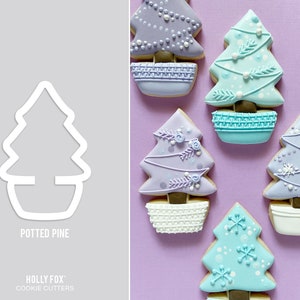 Potted Pine Cookie Cutter