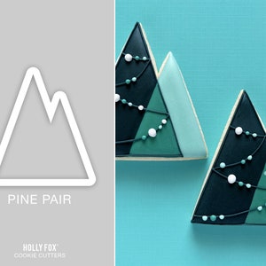 Pine Pair • Mountain Cookie Cutter