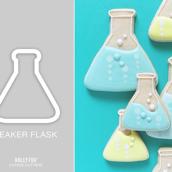 Beaker Flask Cookie Cutter