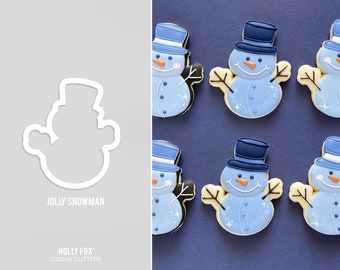Jolly Snowman Cookie Cutter