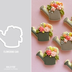 Flowering Can Cookie Cutter