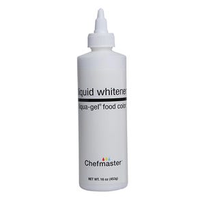 Food Color Gel, Chefmaster Liqua-Gel - sets available Whitener - 16oz