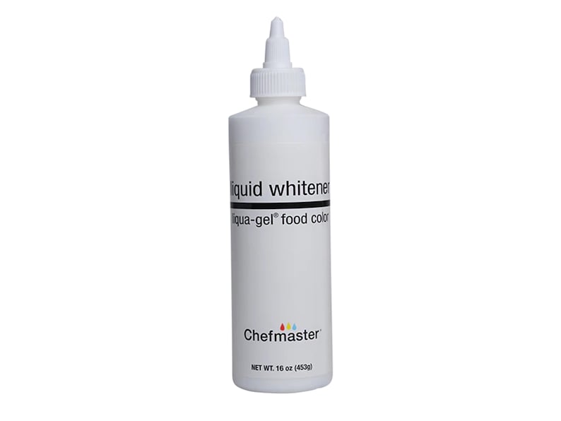 Food Color Gel, Chefmaster Liqua-Gel - sets available Whitener - 16oz