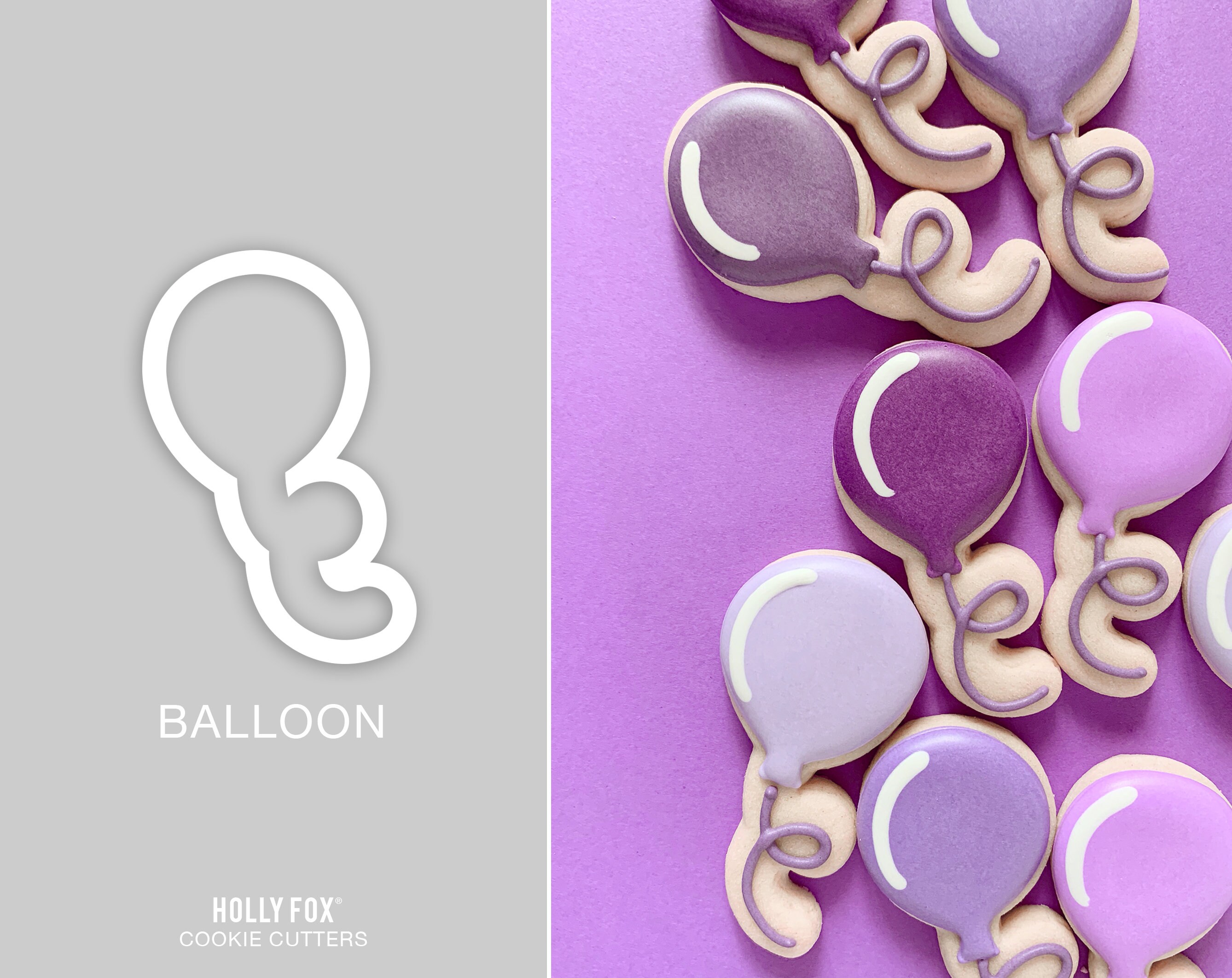 Balloon With String Cookie Cutter 