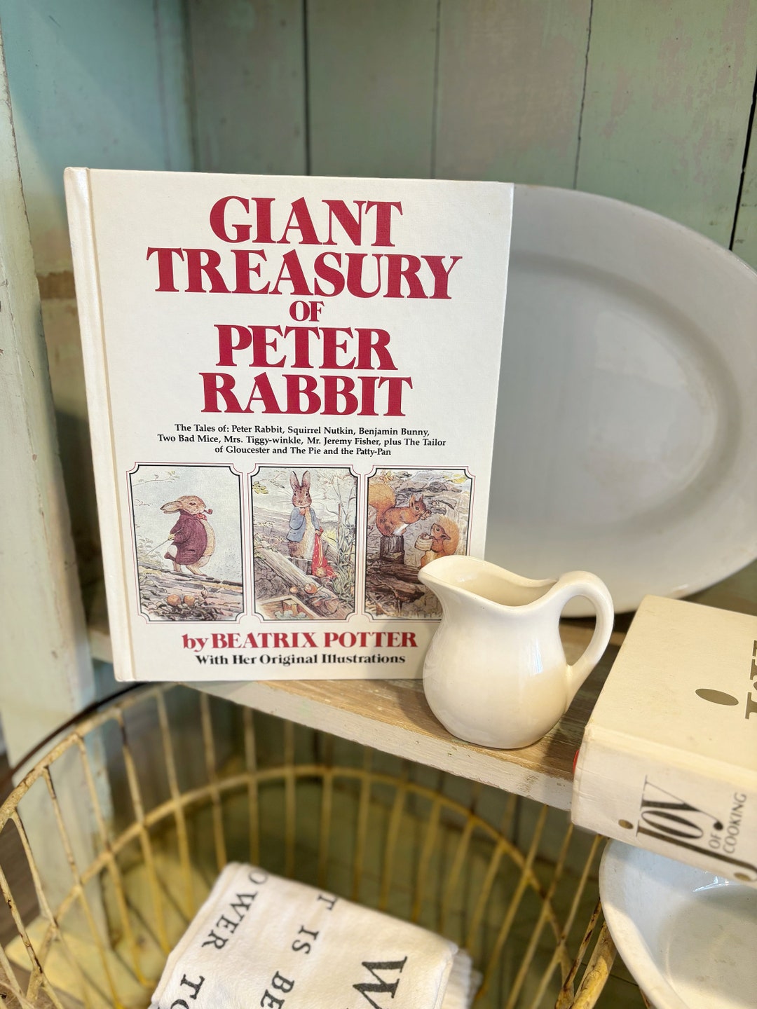 Vintage TREASURY of PETER RABBIT by Beatrix Potter With Original ...
